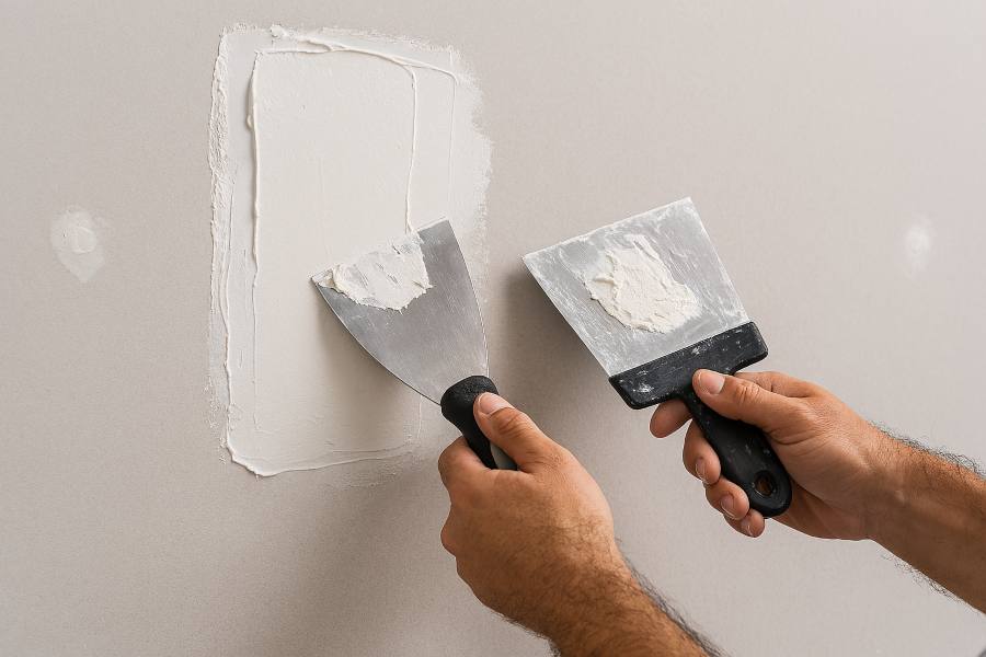 Usos y Funciones de la Masilla durante el Pintado
