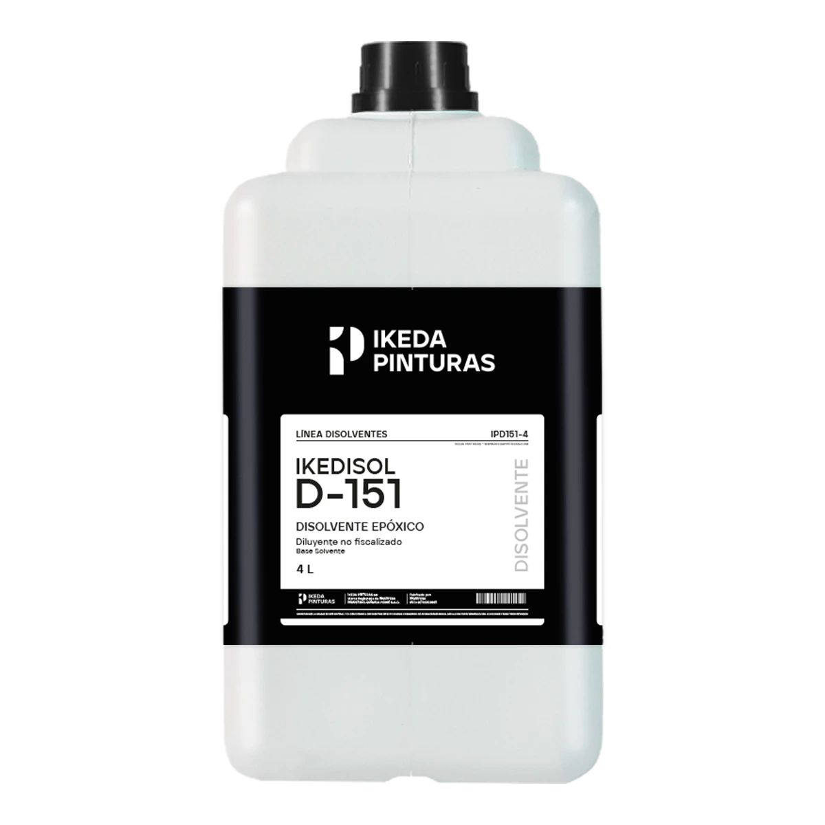 Diluyente Epóxico Base Solvente – Ikedisol D-151 – 4L