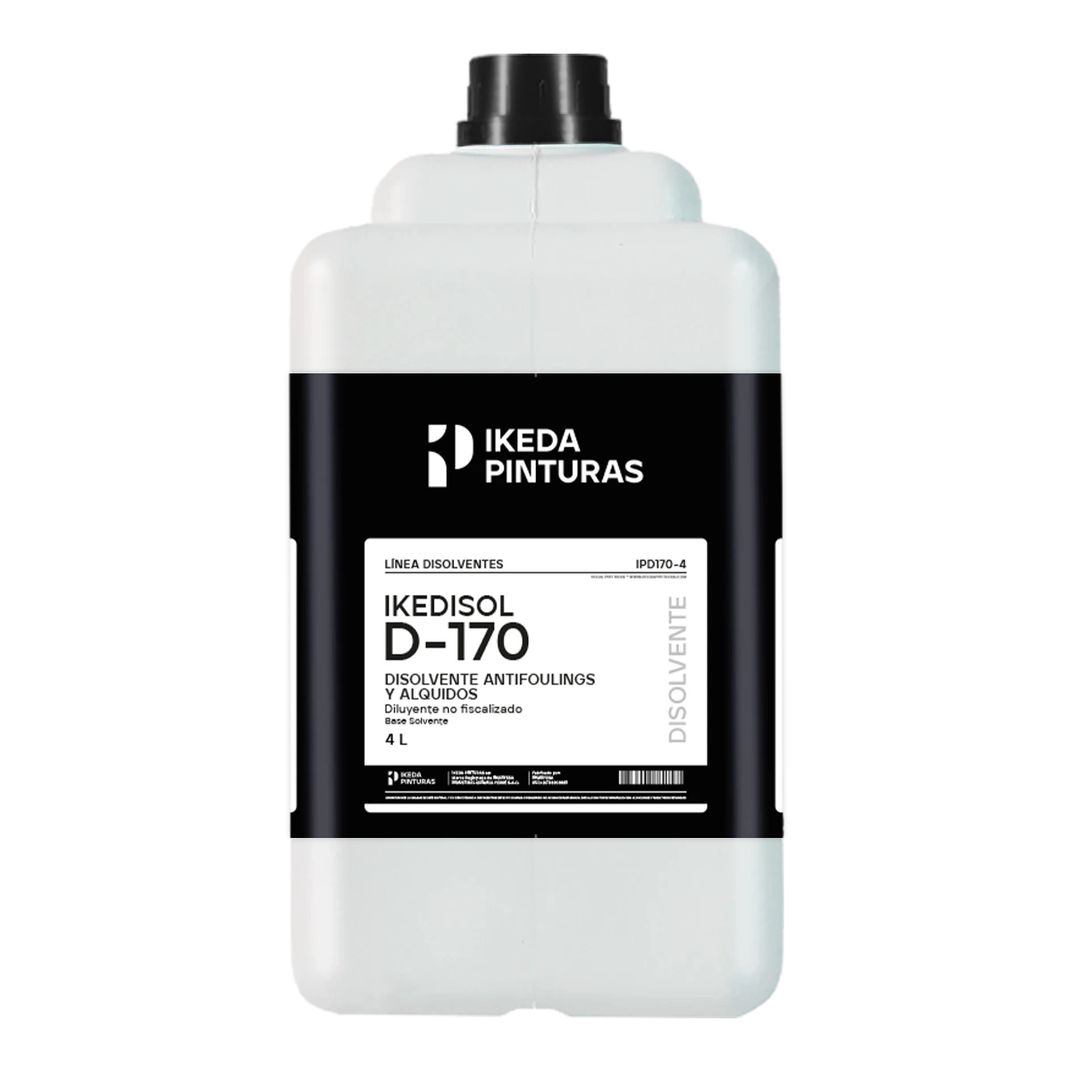 Disolvente Alquídico Antifoulings Base Solvente – Ikedisol D-170 – 4L