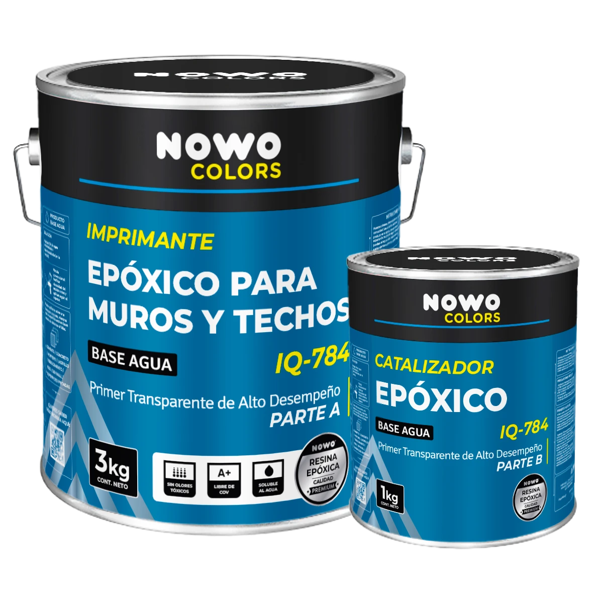 Imprimante Epoxico para Muros y Techos IQ-784 – Nowo Colors – Kit x 4L