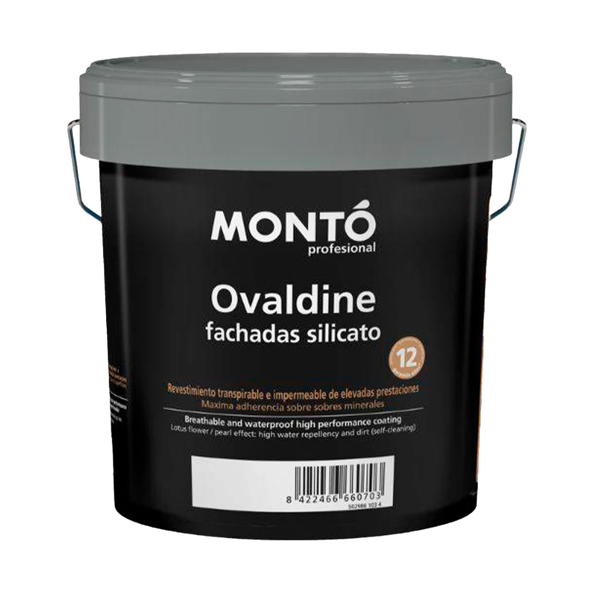 Pintura Silicatada – Ovaldine Silicato Blanco – Balde x 12L