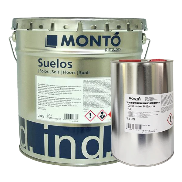 Suelos M-Epox-60 Autonivelante V5 – Autonivelante Epoxico 100% Solidos – KIT x 25KG