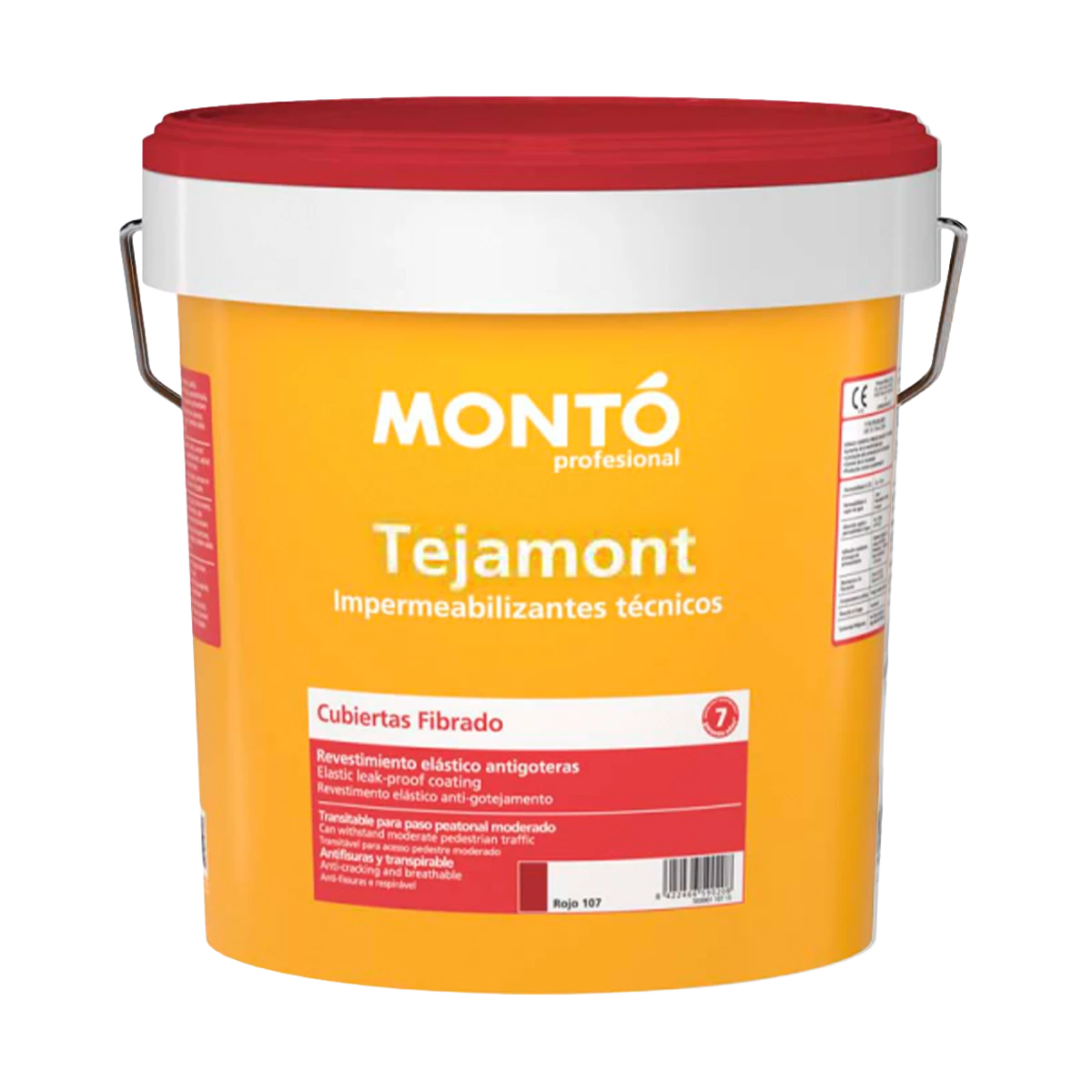 Tejamont Fibratada para Techos – Tejamont Cubiertas Fibratado Blanco – Gal x 4L